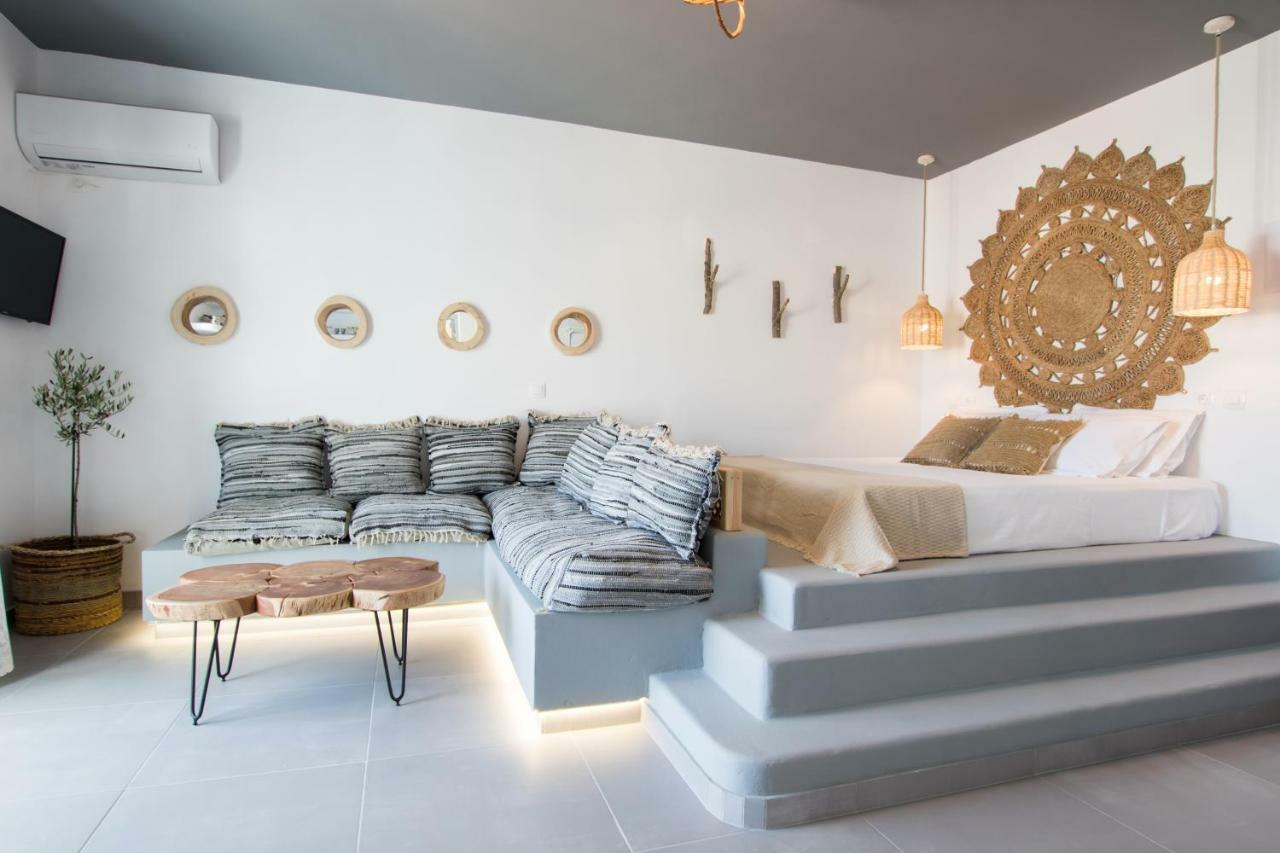 Ferienwohnung Gorgona Blue Studiο Karpathos Exterior foto